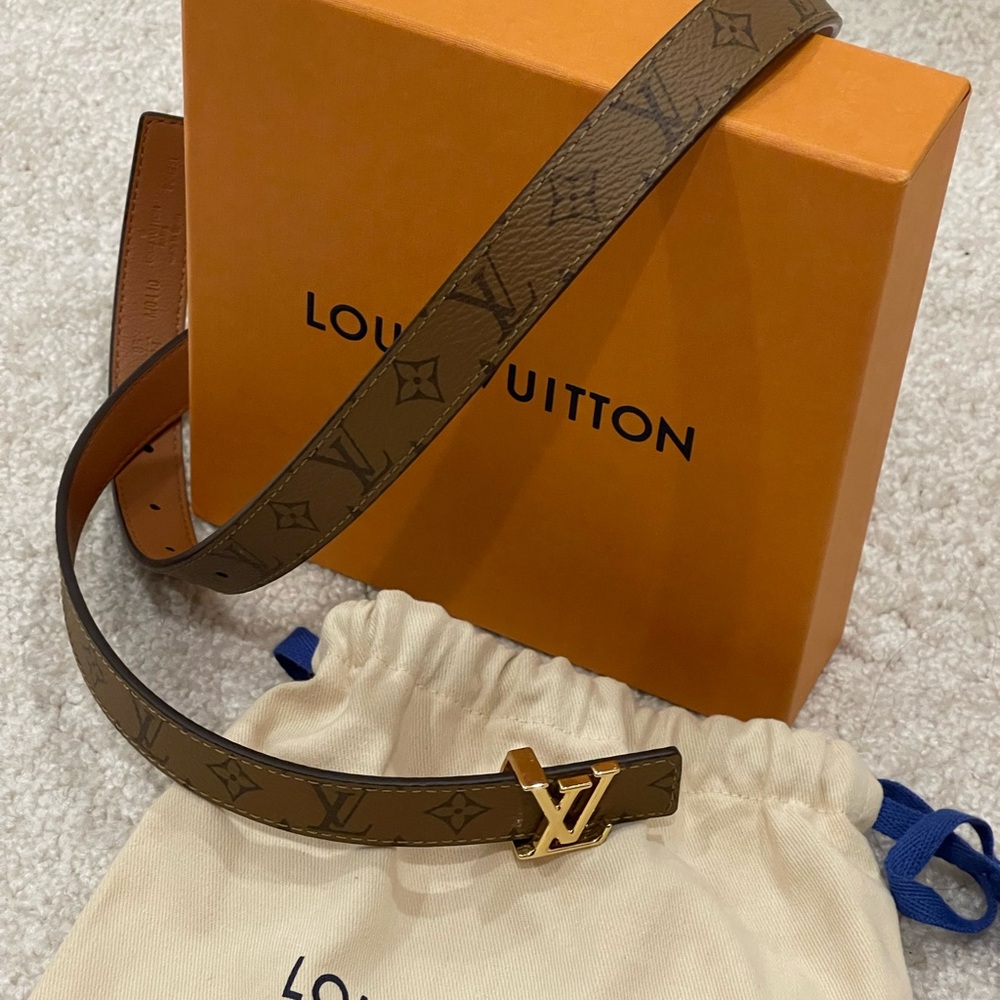Louis Vuitton tan belt (NWT)